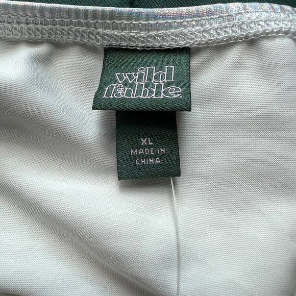 Wild Fable Iridescent Tube Crop Top NWT - Picture 3 of 3